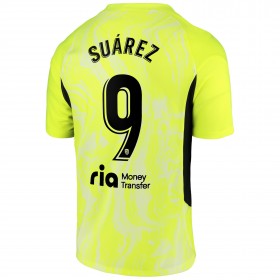 Jalkapallo Pelipaidat Atlético Madrid Luis Suarez 9 3 Paita 2020-2021 Lyhythihainen